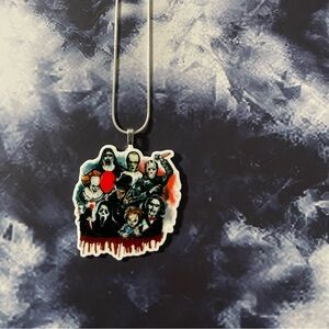 Horror characters necklace